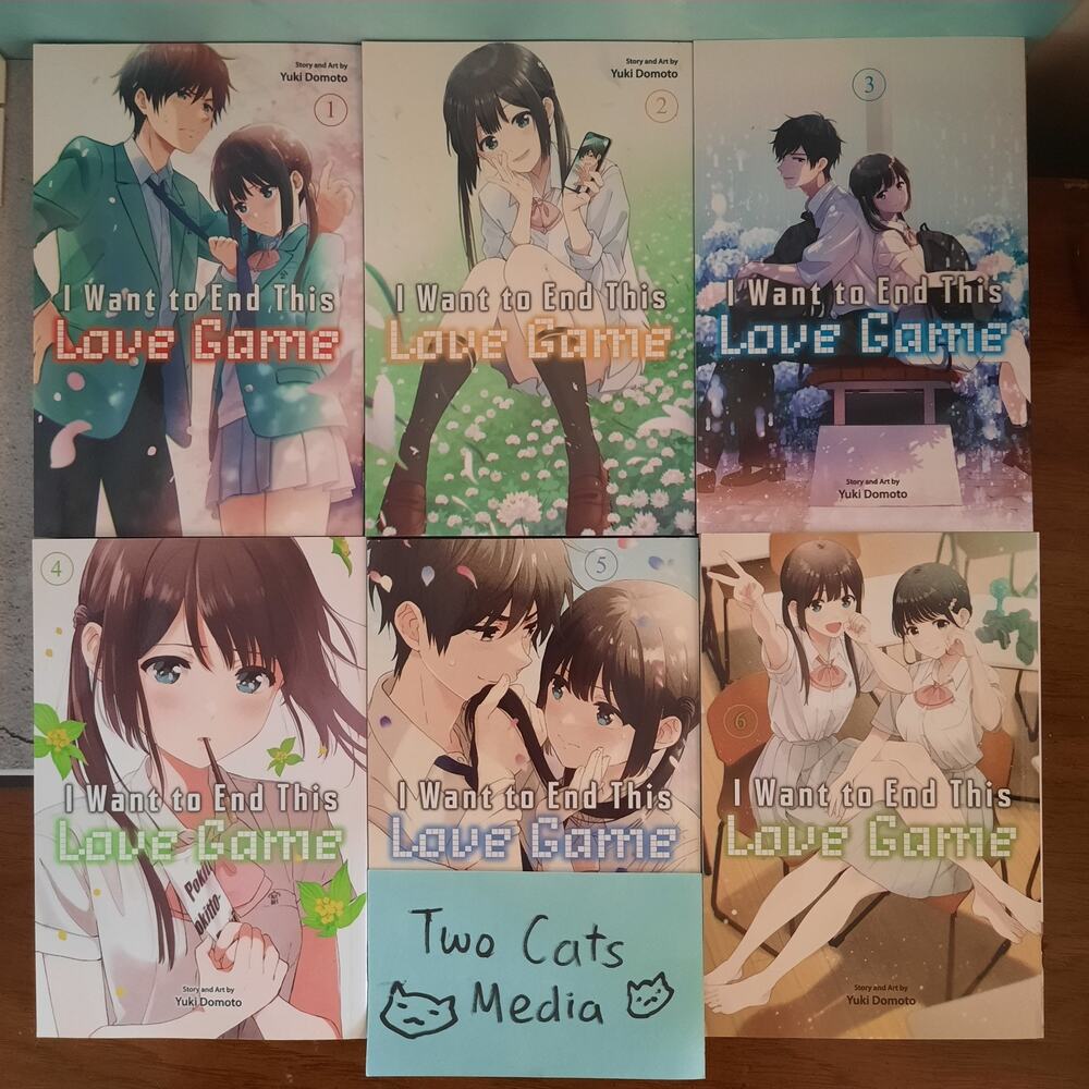 📚 I Want to End This Love Game Vol. 1-6 Official English Manga Bundle VIZ